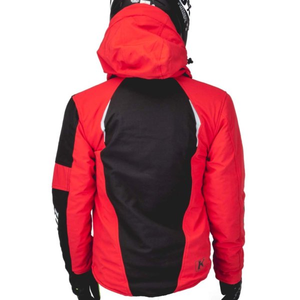 Куртка для снегохода KLIM KOMPOUND #1 black-red (текстиль) (L)