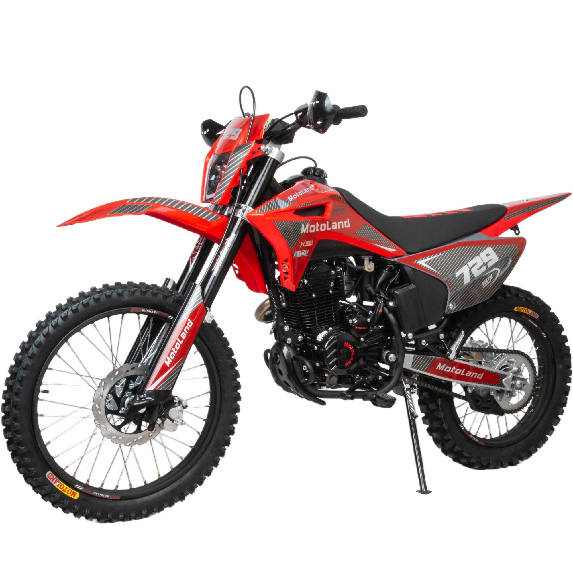 Мотоцикл Кросс Motoland Sport 300 R красный (175FMM)